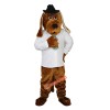 Dog Sharpei Hound Cartoon Mascot Costume, Dog Sharpei Hound Cartoon Costume