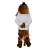 Dog Sharpei Hound Cartoon Mascot Costume, Dog Sharpei Hound Cartoon Costume