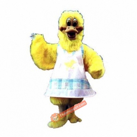 Dolly Duck (without dress) Mascot Costume, Dolly Duck (without dress) Costume