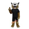 Domineering Bobcat Mascot Costume, Domineering Bobcat Costume