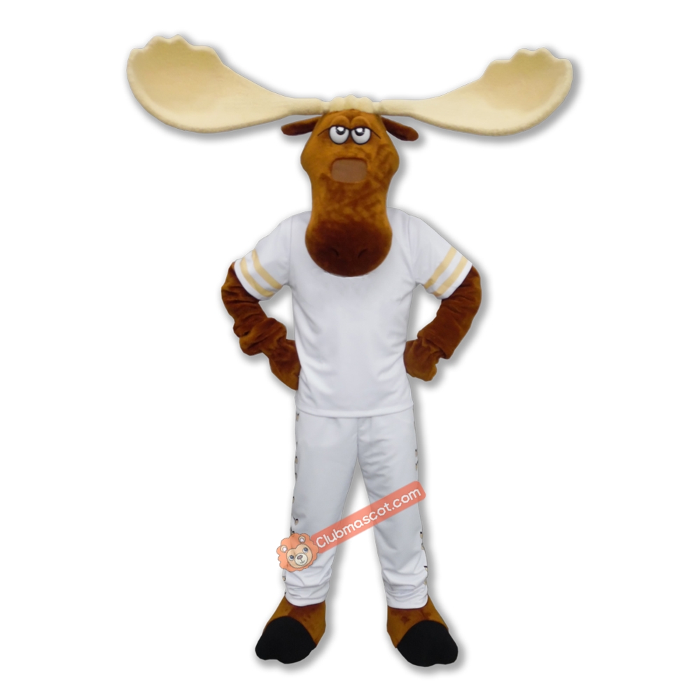 Domineering Moose Mascot Costume, Domineering Moose Costume