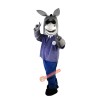 Donkey Cartoon Mascot Costume, Donkey Cartoon Costume