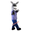 Donkey Cartoon Mascot Costume, Donkey Cartoon Costume