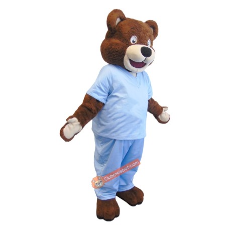 Drbear Mascot Costume, Drbear Costume