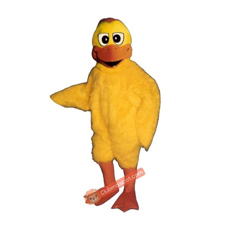 Dumb Duck Mascot Costume, Dumb Duck Costume