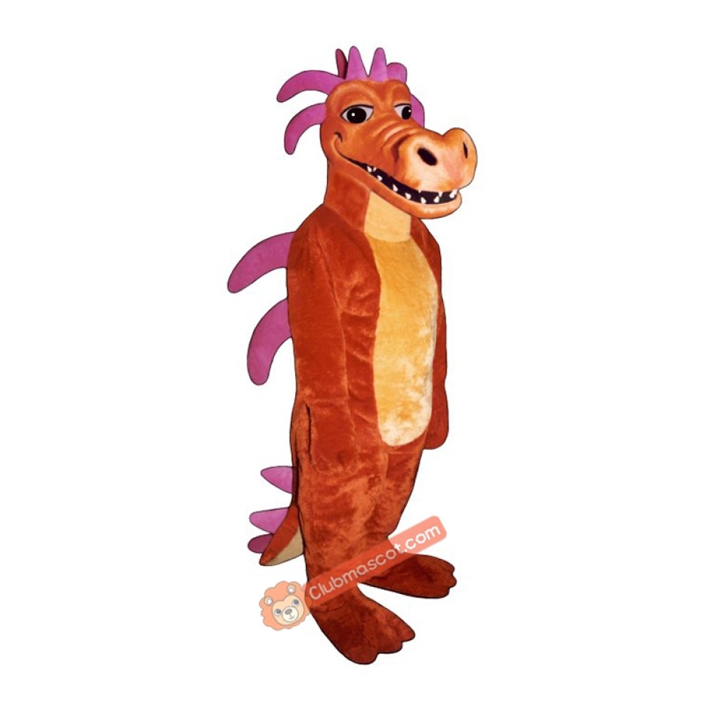 Duncan Dragon Mascot Costume, Duncan Dragon Costume