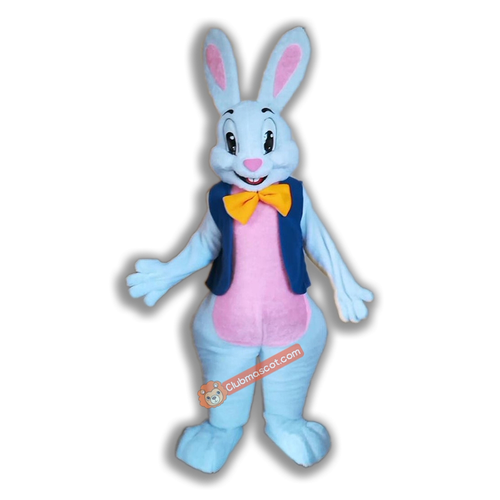 Easter Bunny White Mascot Costume , Easter Bunny White Costume 