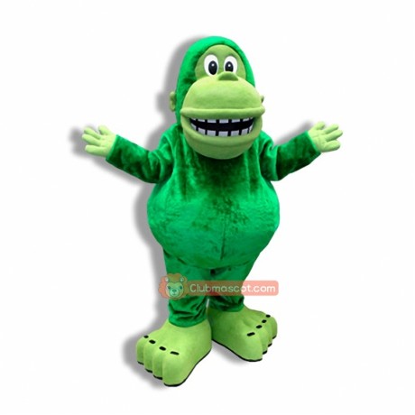 Green Lovely Monkey Mascot Costume