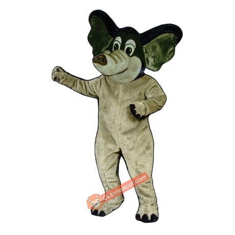 Edgar Elephant Mascot Costume, Edgar Elephant Costume