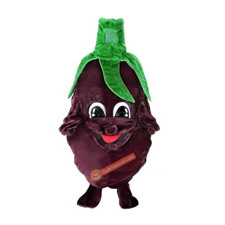 Eggplant Mascot Costume, Eggplant Costume