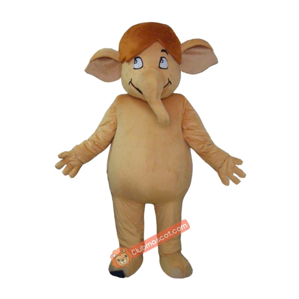 Elephant Custom Mascot Costume, Elephant Custom Costume