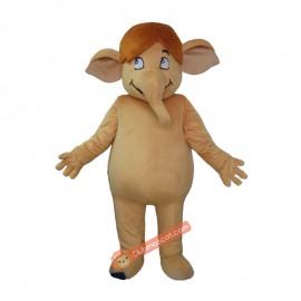 Elephant Custom Mascot Costume, Elephant Custom Costume