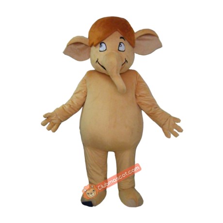 Elephant Custom Mascot Costume, Elephant Custom Costume