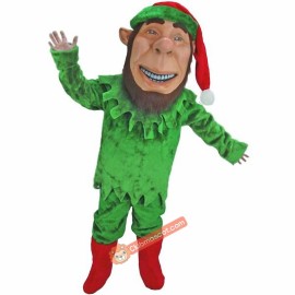 Elf Mascot Costume, Elf Costume