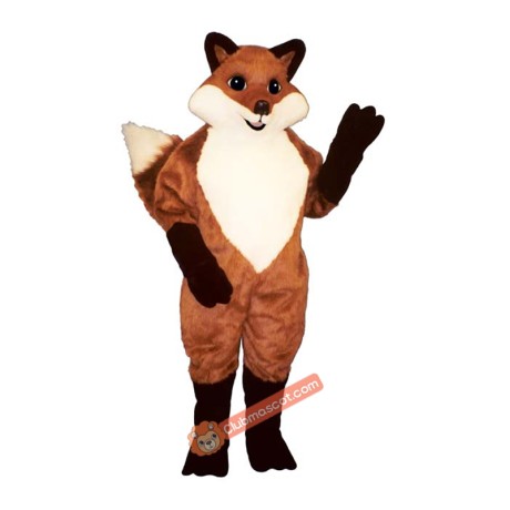 English Fox Mascot Costume, English Fox Costume