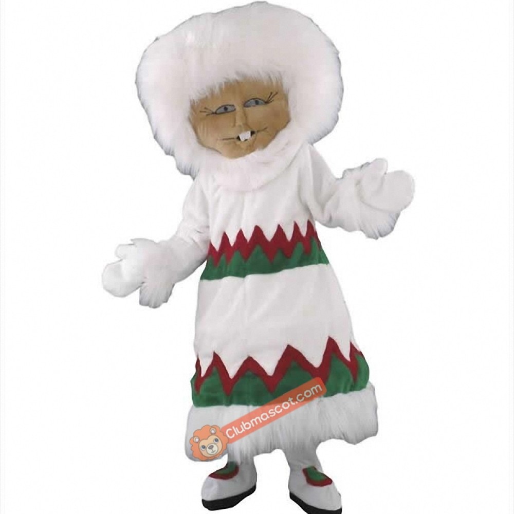 Eskimo Mascot Costume, Eskimo Costume