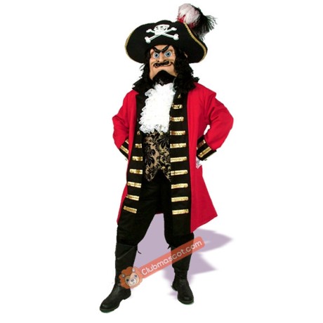 Fancy Captain Scratch Mascot Costume, Fancy Captain Scratch Costume