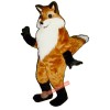 Fancy Fox Mascot Costume, Fancy Fox Costume