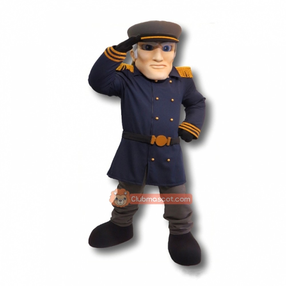 Admiral Dave Mascot Costume