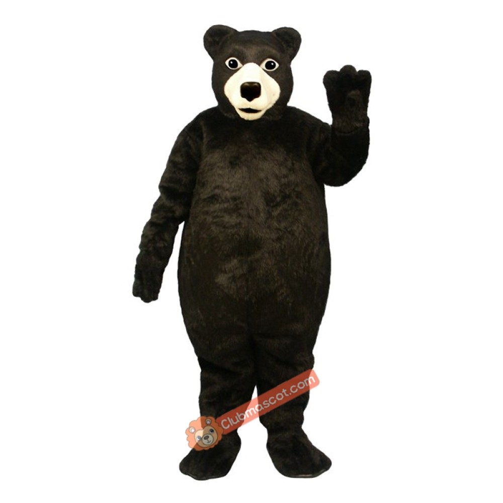 Fat Brown Bear Mascot Costume, Fat Brown Bear Costume