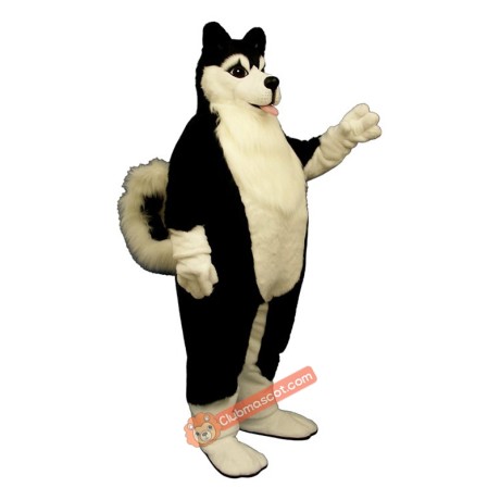 Fat Husky Mascot Costume, Fat Husky Costume