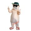 Fat Man Cartoon Mascot Costume, Fat Man Cartoon Costume