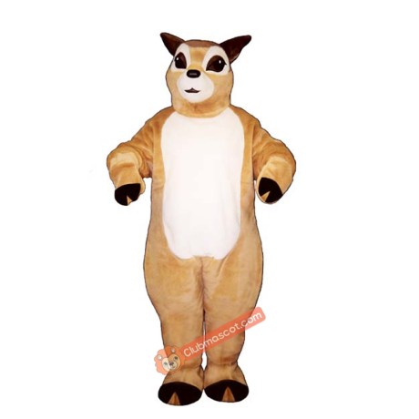 Fawn Mascot Costume, Fawn Costume