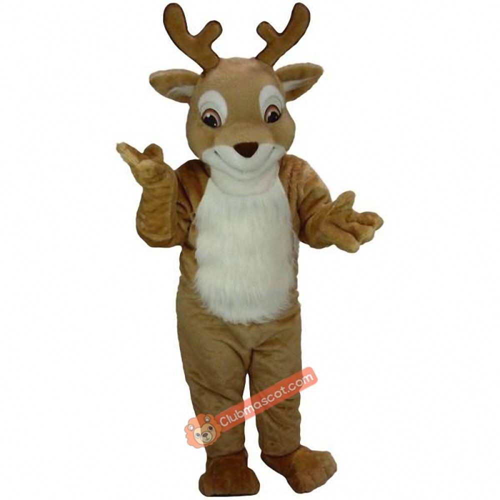 Fawn Mascot Costume, Fawn Costume