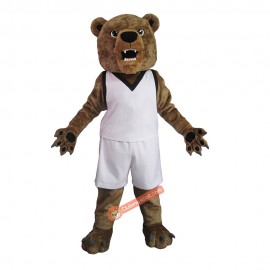 Ferocious College Bear Mascot Costume, Ferocious College Bear Costume