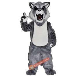 Fierce Husky Mascot Costume, Husky Costume