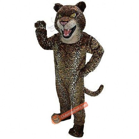 Fierce Jaguar Mascot Costume, Jaguar Costume