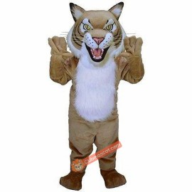 Fierce Wildcat Mascot Costume, Wildcat Costume