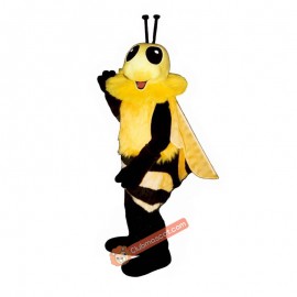 Fluffy Bee Mascot Costume, Fluffy Bee Costume