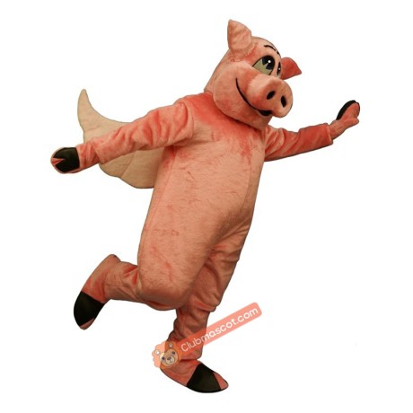 Flying Hog Mascot Costume, Flying Hog Costume