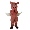 Flying Pig Swine Cartoon Mascot Costume, Flying Pig Swine Cartoon Costume