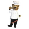 Foods Chef Bear Mascot Costume, Foods Chef Bear Costume