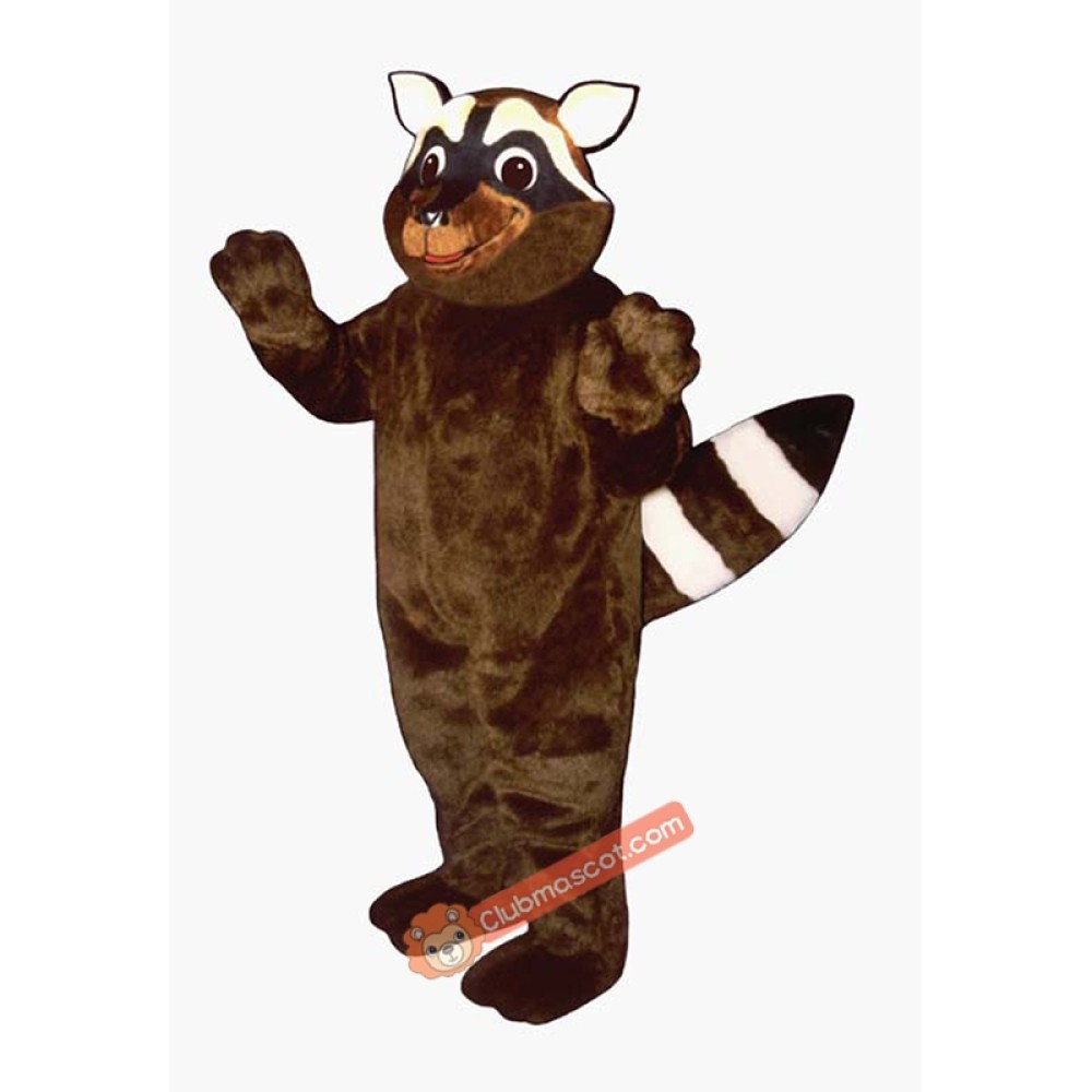 Foxy Raccoon Mascot Costume, Foxy Raccoon Costume