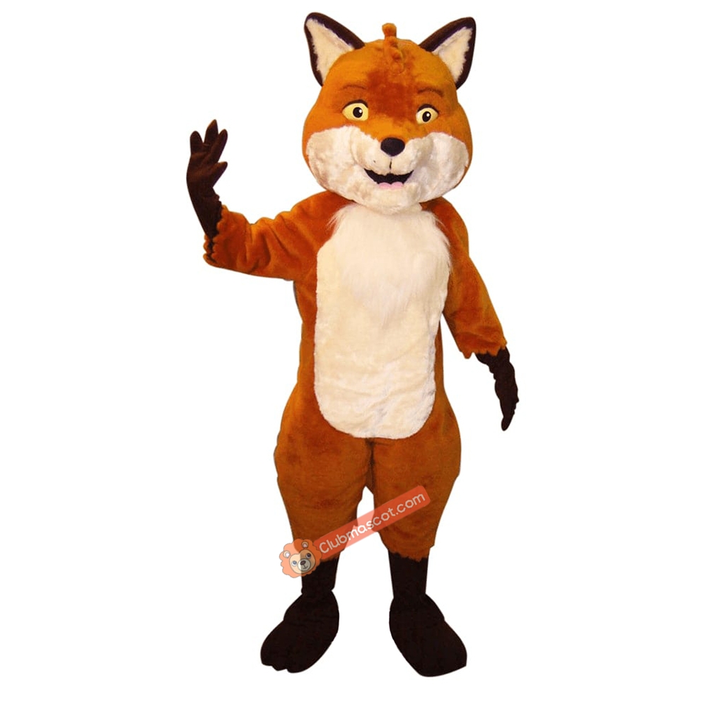 Franklin Fox Mascot Costume, Franklin Fox Costume