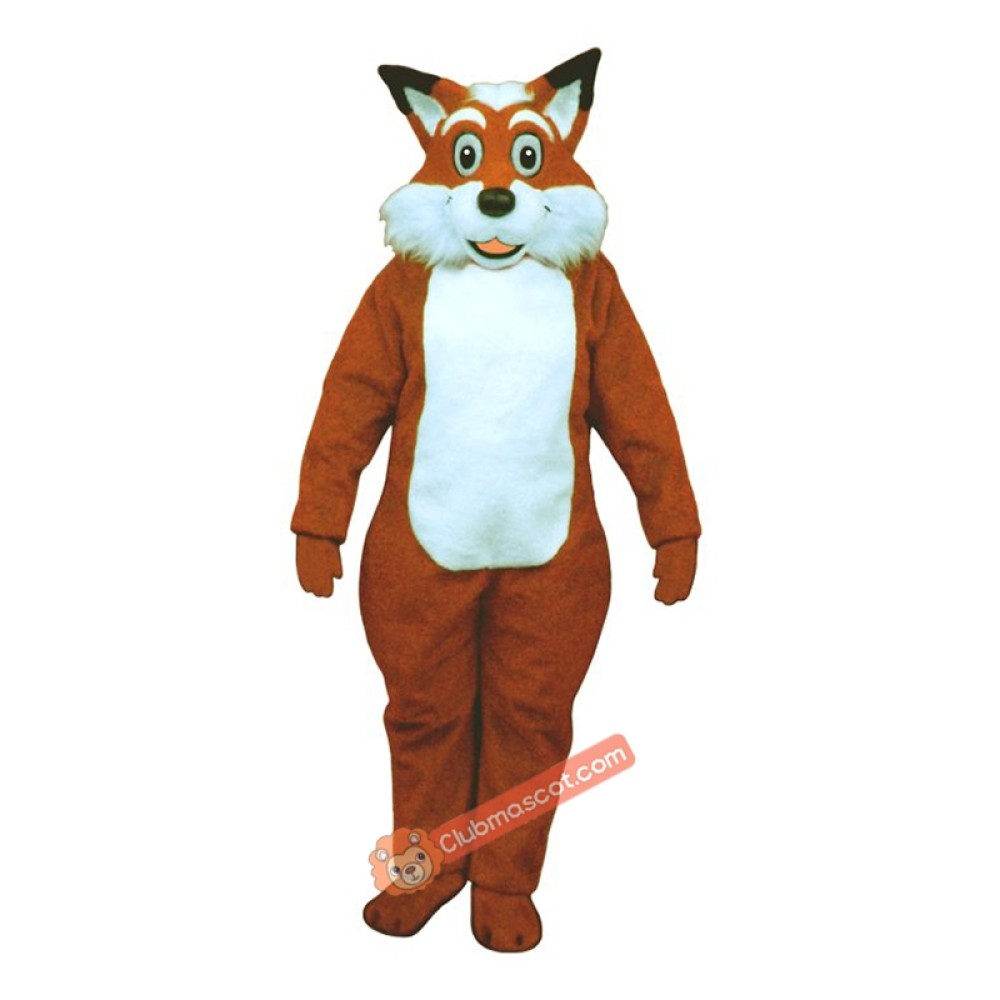 Fred Fox Mascot Costume, Fred Fox Costume