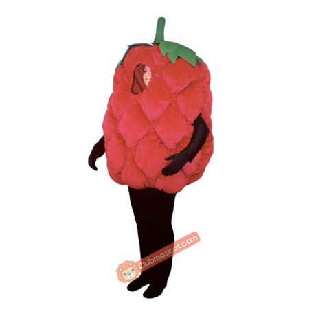 Fresh Raspberry (Bodysuit not included) Mascot Costume, Fresh Raspberry (Bodysuit not included) Costume