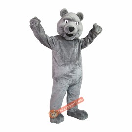 Friendly Bear Mascot Costume, Friendly Bear Costume