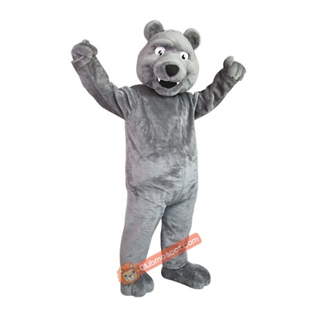 Friendly Bear Mascot Costume, Friendly Bear Costume