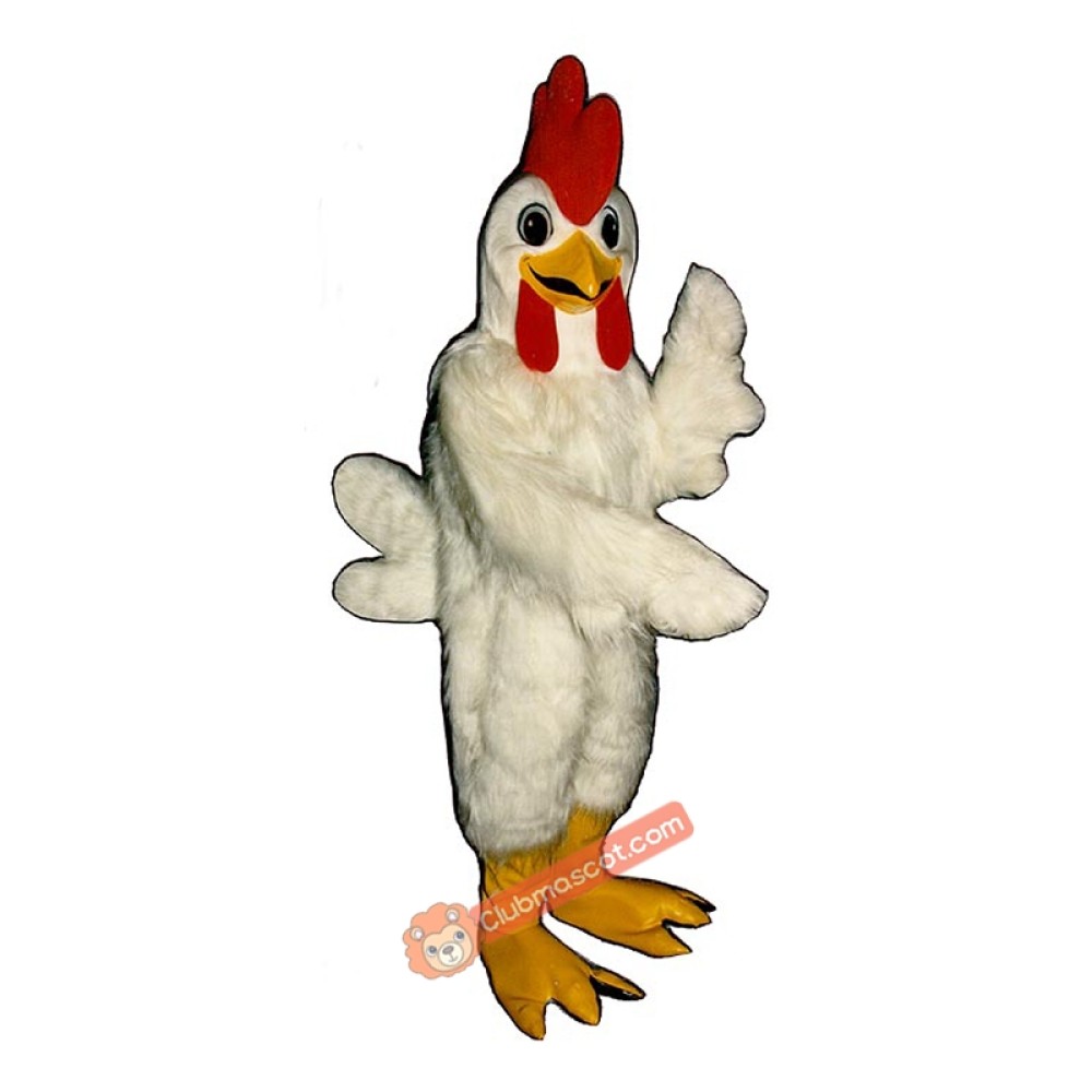 Friendly Chicken Mascot Costume, Friendly Chicken Costume