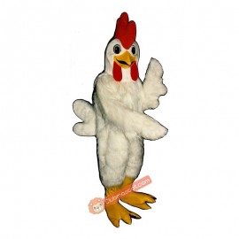 Friendly Chicken Mascot Costume, Friendly Chicken Costume