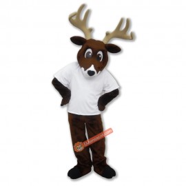 Friendly Deer Mascot Costume, Friendly Deer Costume