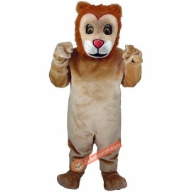 Friendly Lion Lightweight Mascot Costume, Lion Costume