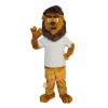 Friendly Lovely Lion Mascot Costume, Friendly Lovely Lion Costume