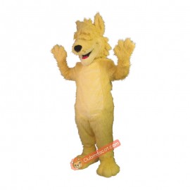 Friendly Plush Dog Mascot Costume, Friendly Plush Dog Costume