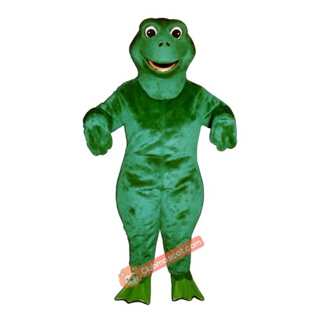 Fritz Frog Mascot Costume, Fritz Frog Costume