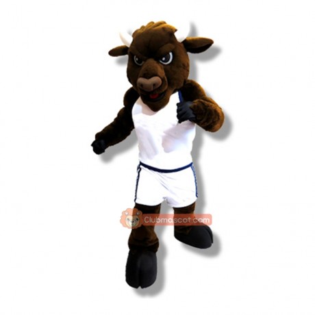 College Power Bison Mascot Costume